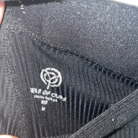 Carbon38 Year of Ours Black Ribbed Leggings Med - Picture 5 of 10